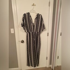 Striped Jumpsuit (Women’s L)